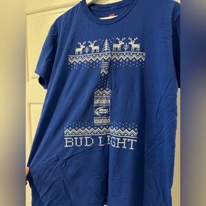 Christmas Bud Light Tee